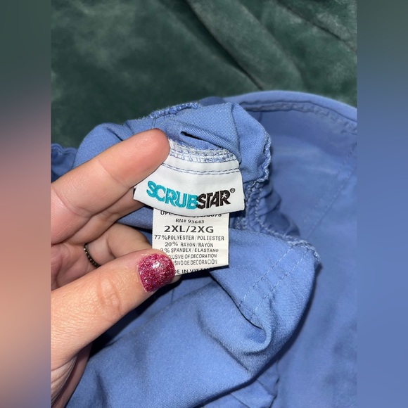 ScrubStar scrub set light blue 2XL - Picture 8 of 8
